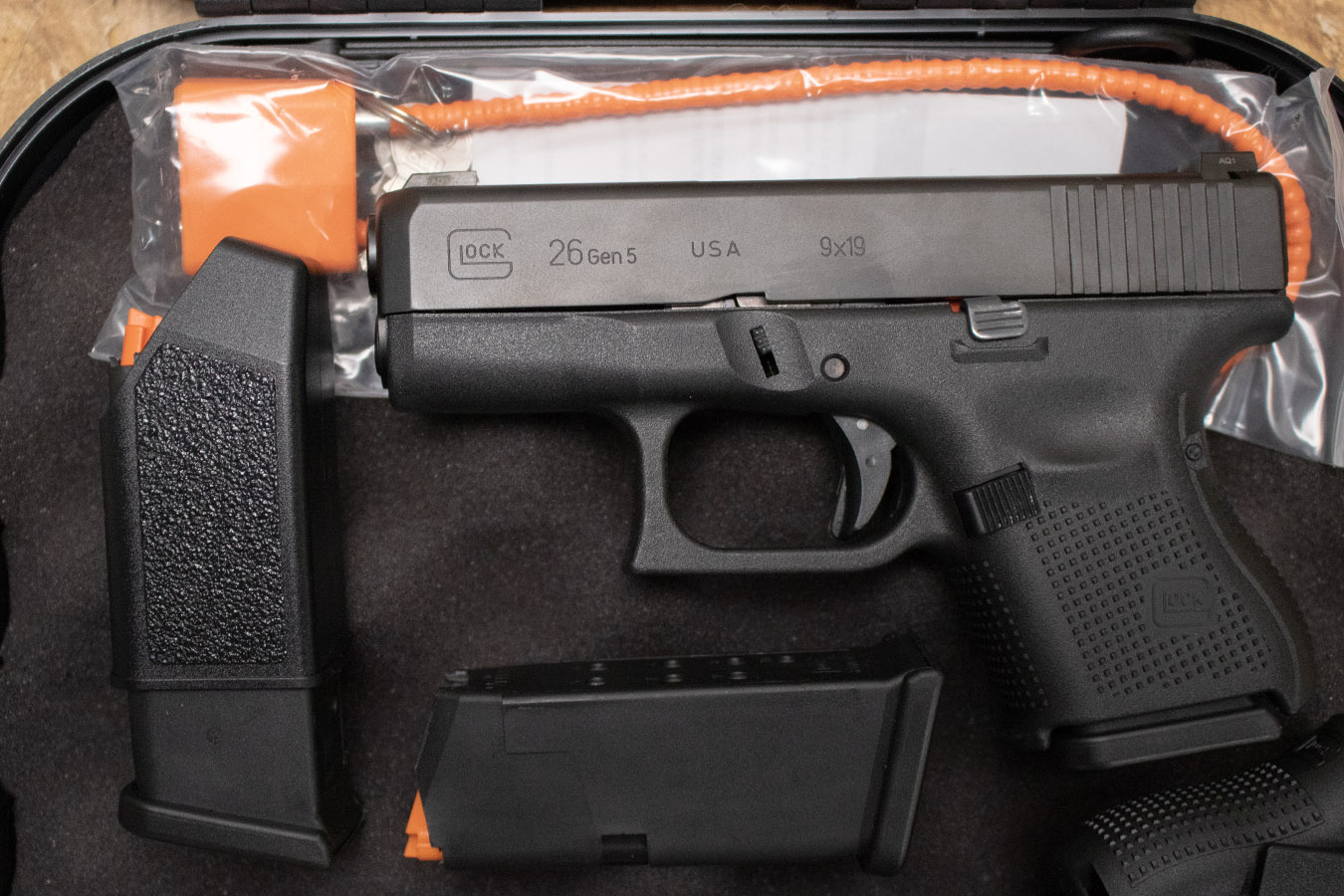 GLOCK 26 Gen5 9mm Police Trade-In Pistol (New In Box)